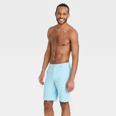 Goodfellow & Co Men's Hybrid Swim Trunk Shorts Water Repellent