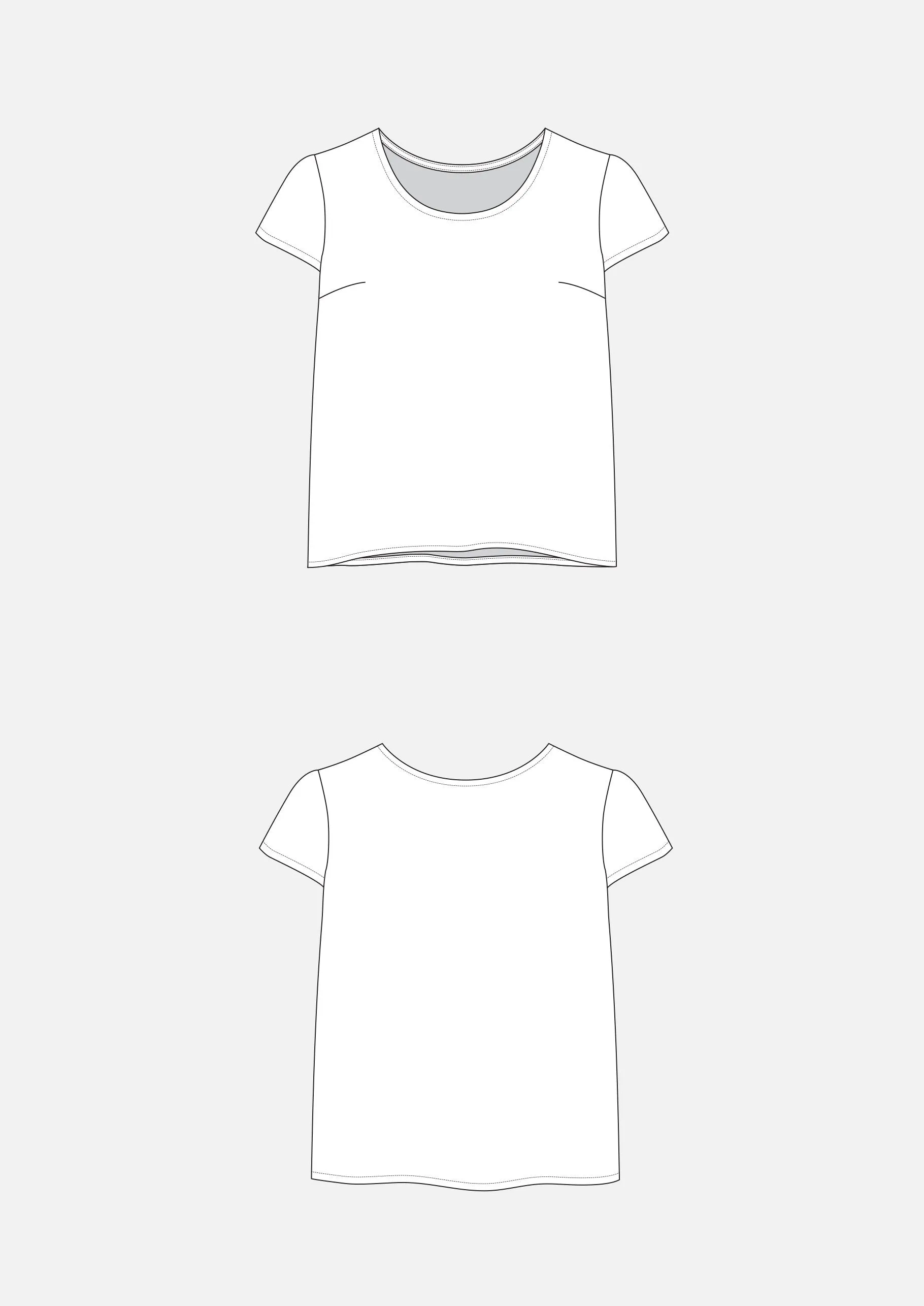 Grainline Studio Scout Tee Size 14-30
