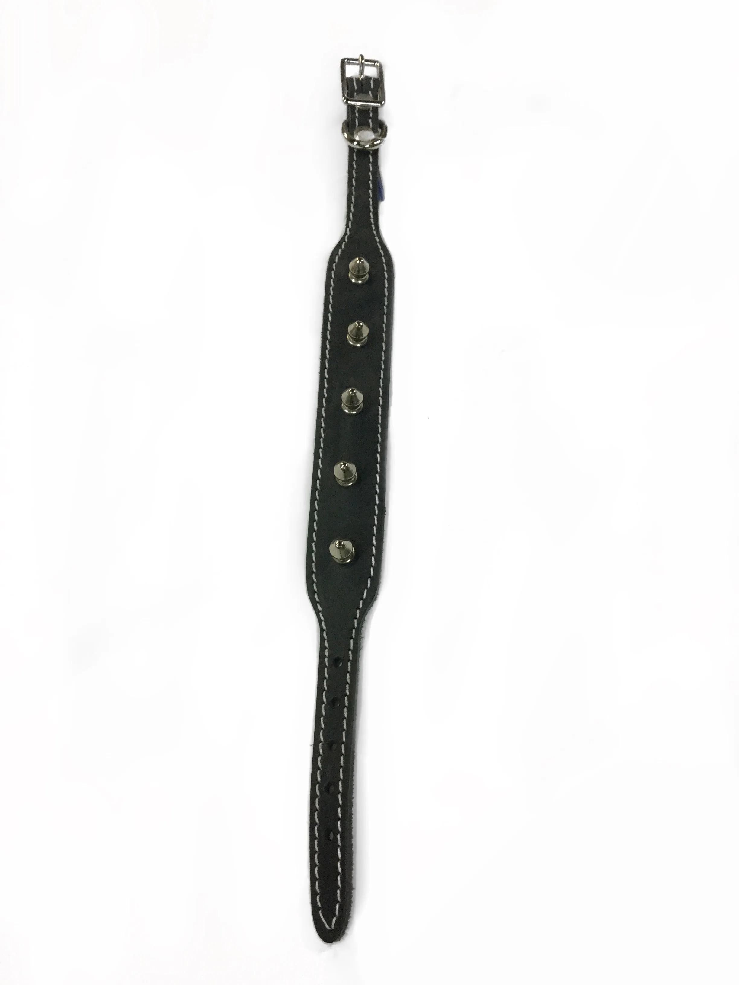 Grey Leather Collar Spikes 14"  Sale!!!  $10.99       Reg 21.99