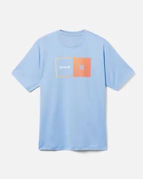 Halfer Gradient Hybrid UPF  Short Sleeve Surf T-Shirt