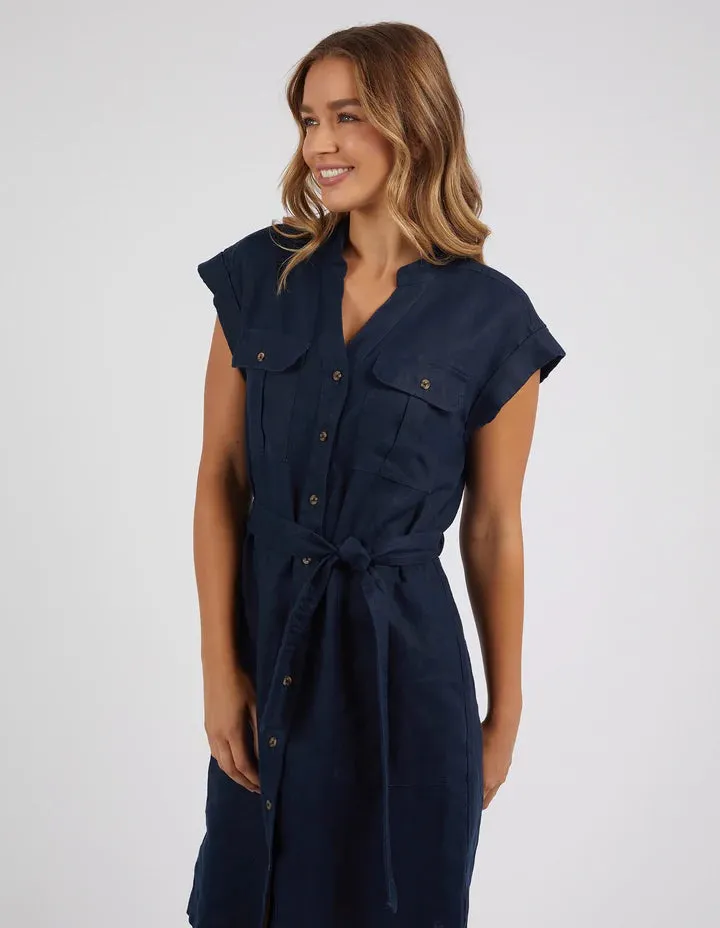 Harlow Dress - Navy