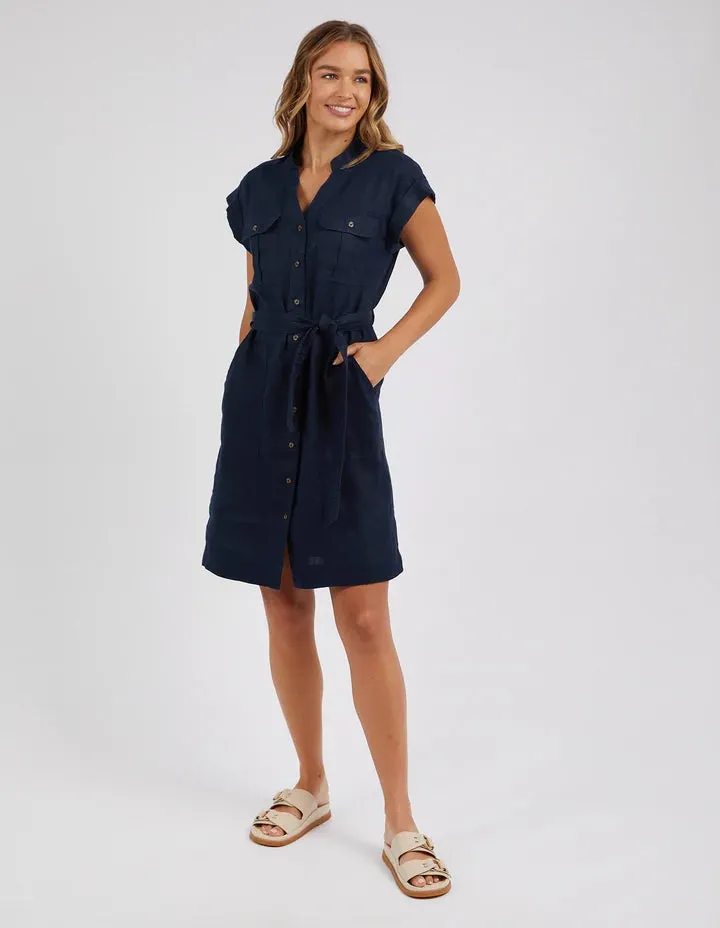 Harlow Dress - Navy