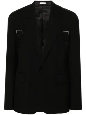 Harness Single-Breasted Blazer