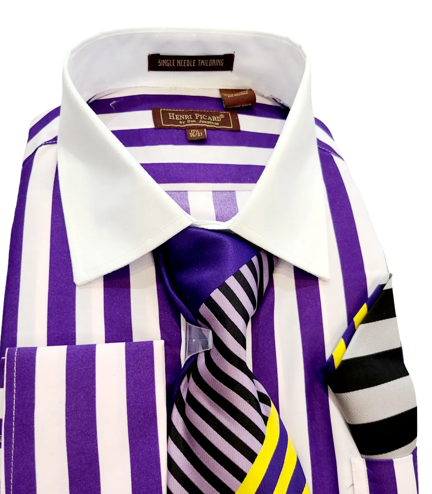 Henri Picard Dress Shirt Set