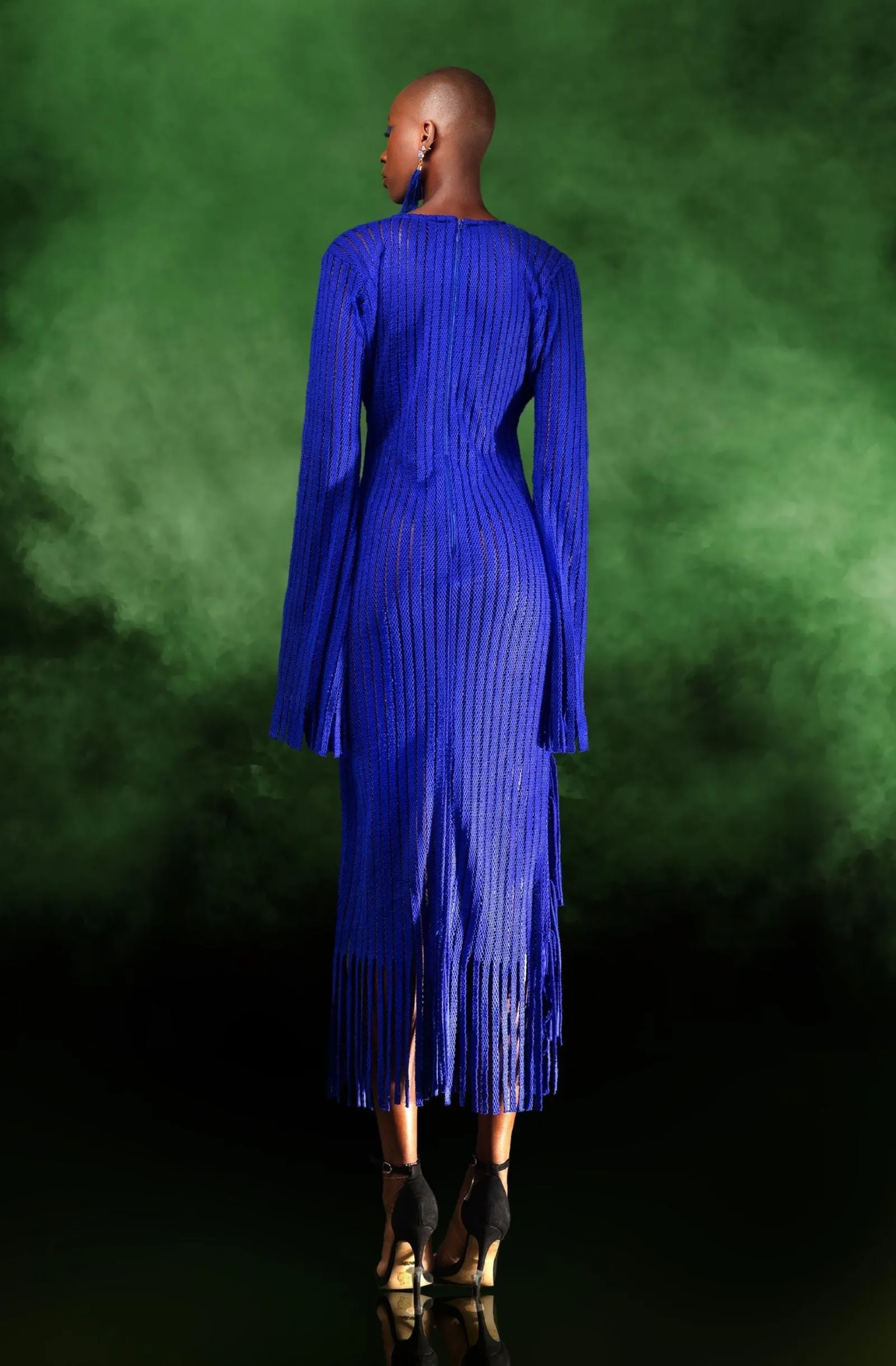 Hertunba Ijele Cobalt Dress