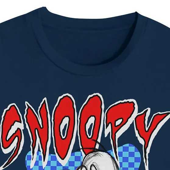 Hybrid Men's Big Chillin SnoopyGraphic T-Shirt Blue Size Medium