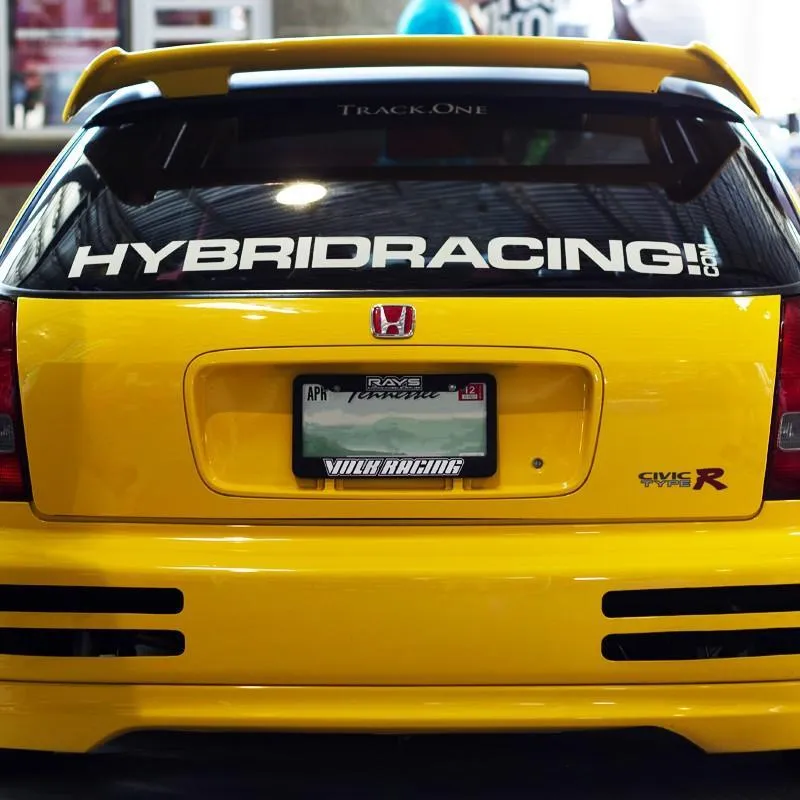 Hybrid Racing Windshield Banner - HYB-STI-00-02