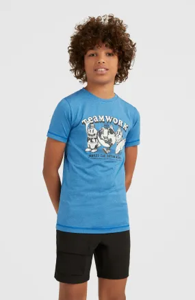 Hybrid Teamwork T-Shirt | Princess Blue