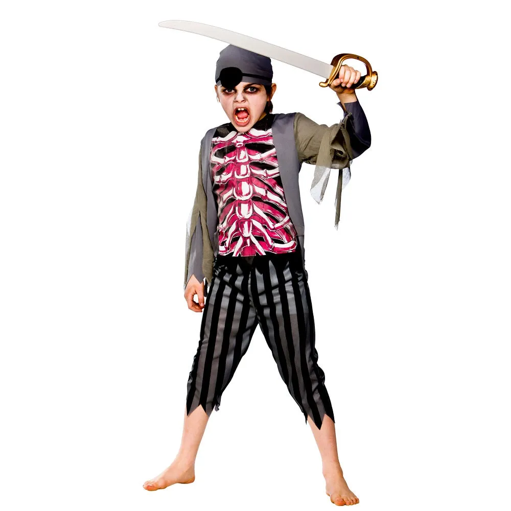 Kid's Zombie Pirate Costume