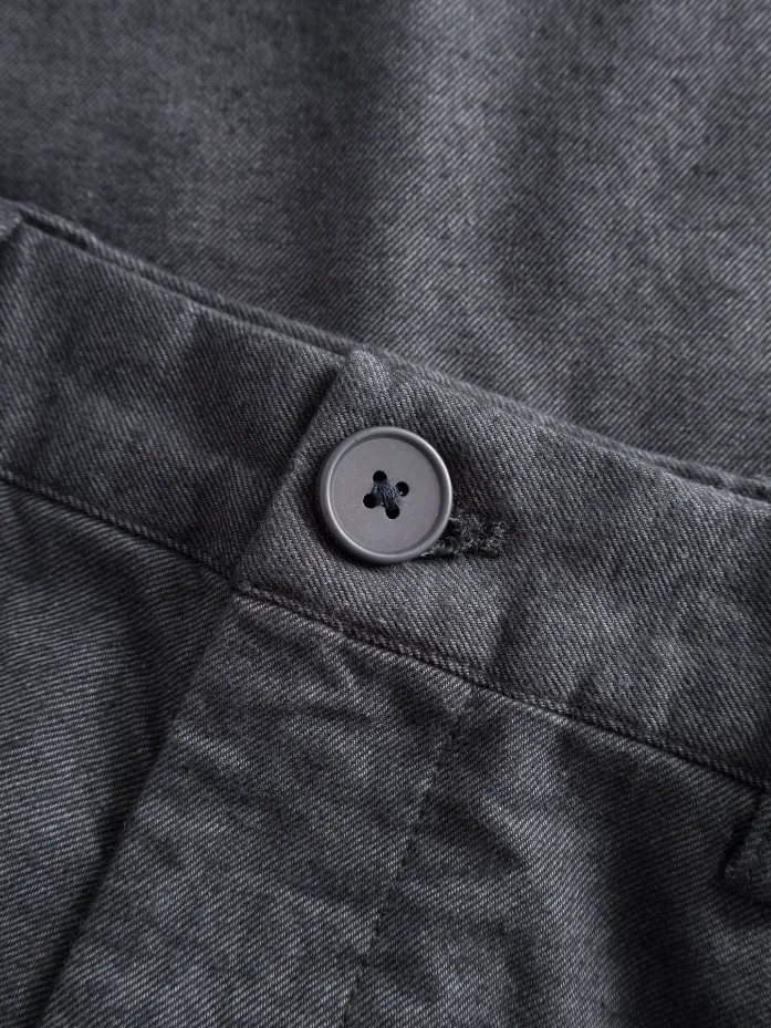 Knowledge Cotton Apparel / Herren-Hose / CHUCK regular flannel chino pants -