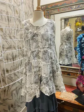 Lace Trim Tunic by The Paper Lace 113 PLG 09
