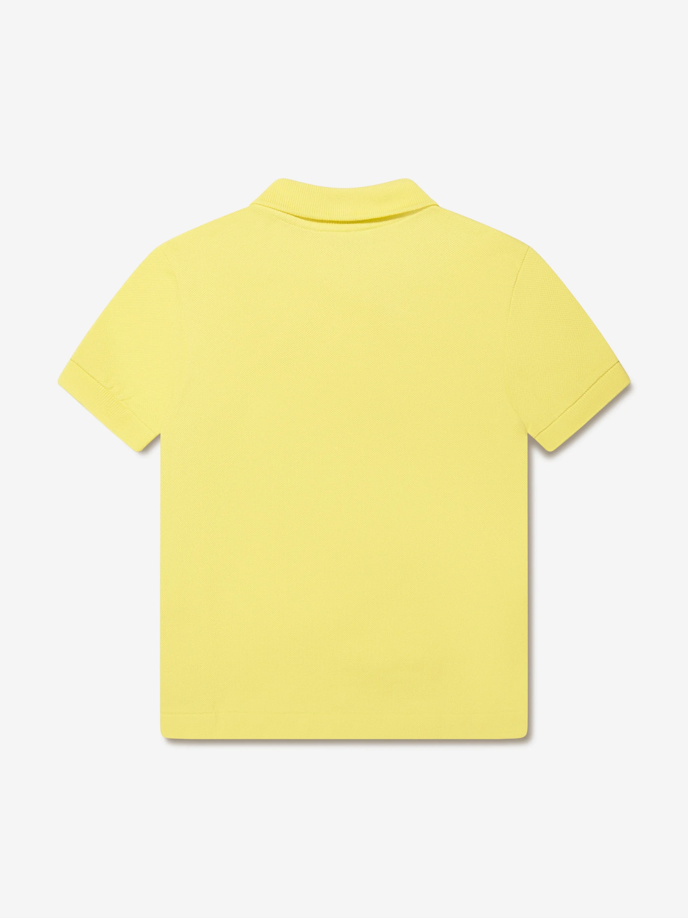 Lacoste Boys Logo Polo Shirt in Yellow