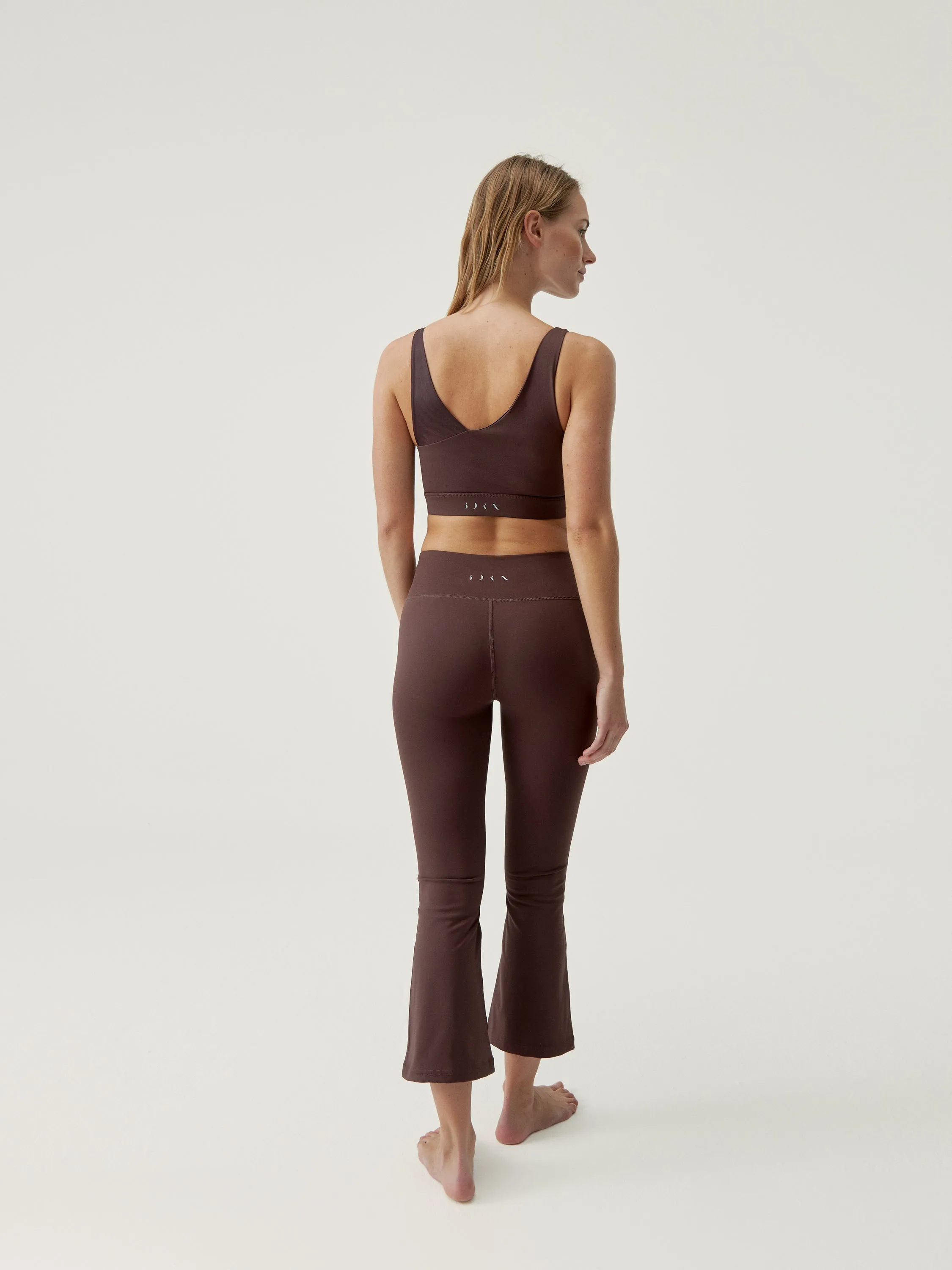 Legging Jin Flare - Cacao