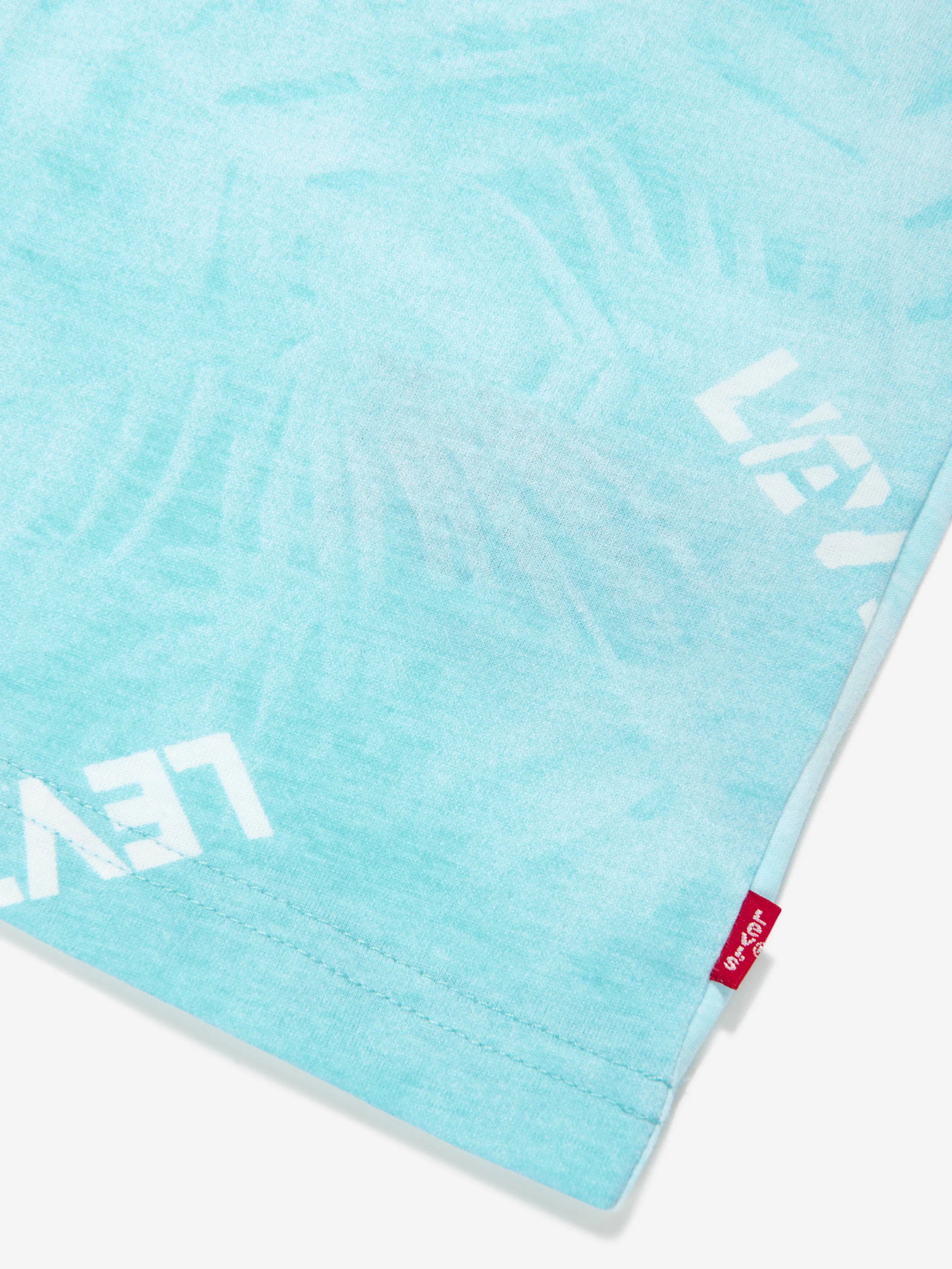 Levi's Boys Barely There Palm T-Shirt in Blue