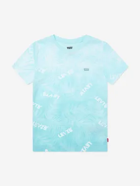 Levi's Boys Barely There Palm T-Shirt in Blue
