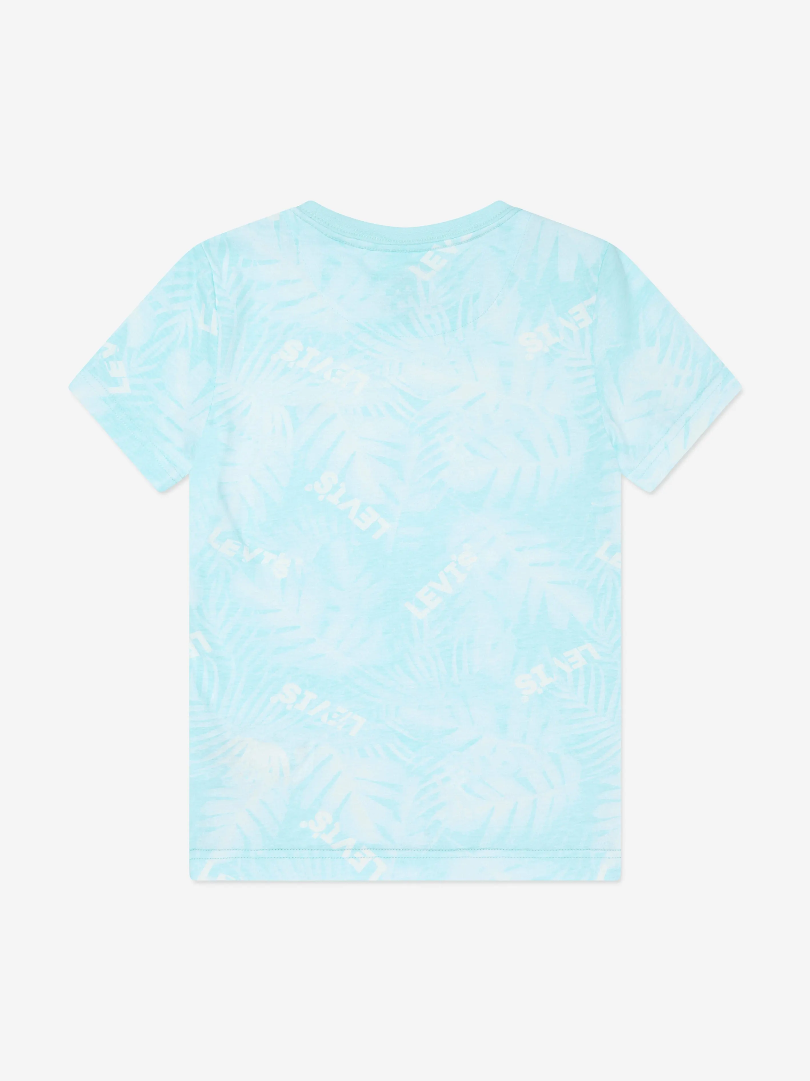Levi's Boys Barely There Palm T-Shirt in Blue