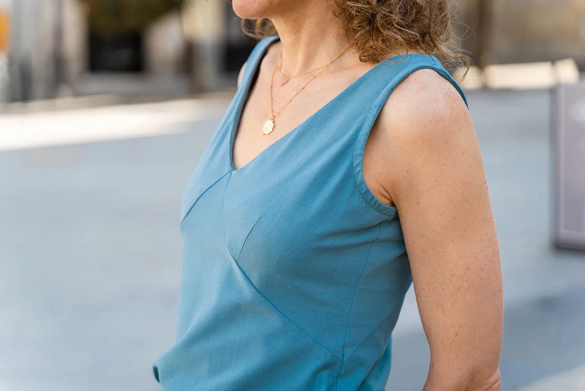 Liesl   Co., Marais Knit Dress   Top Sewing Pattern