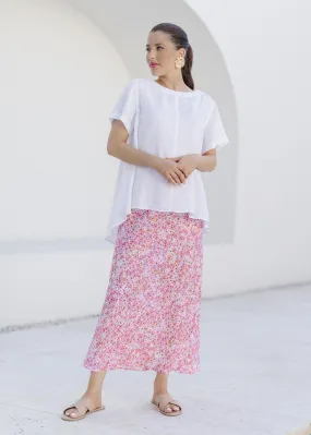 Linen Swing Top White