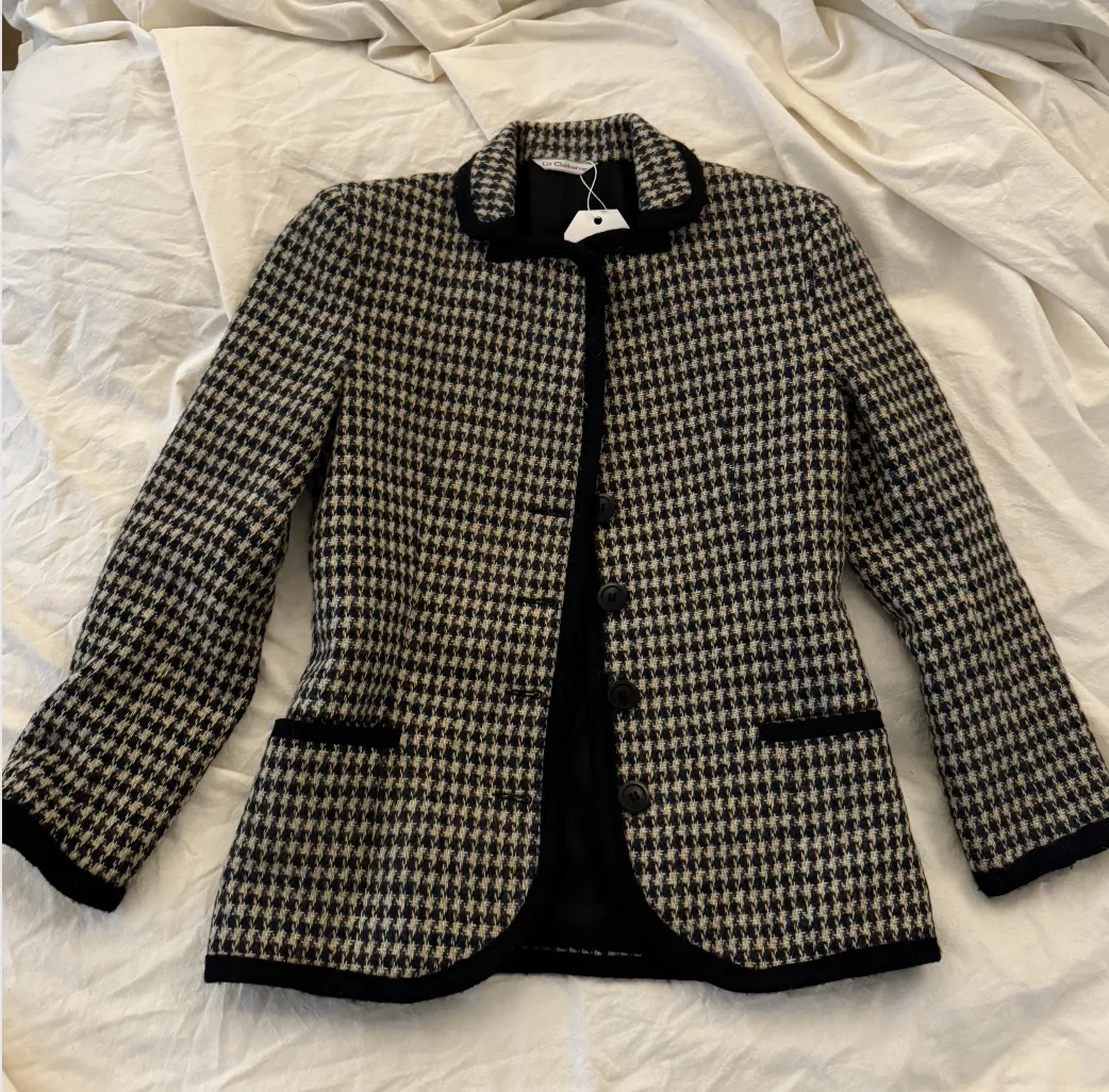Liz Claiborne Houndstooth Blazer
