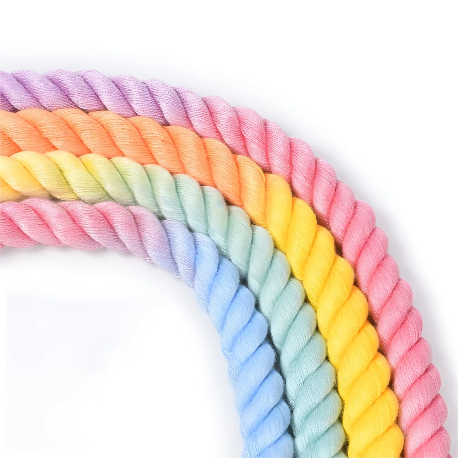 Loofie Colorful Dog Collar & Leash - Eco-friendly, Bright, and Durable