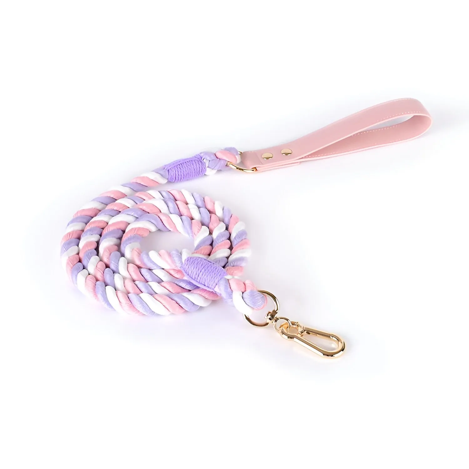 Loofie Colorful Dog Collar & Leash - Eco-friendly, Bright, and Durable