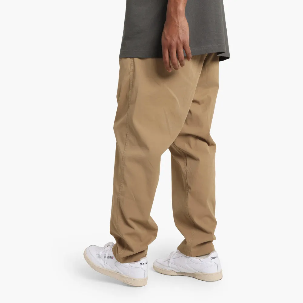 MADNESS POLYESTER CHINO PANTS-KHAKI