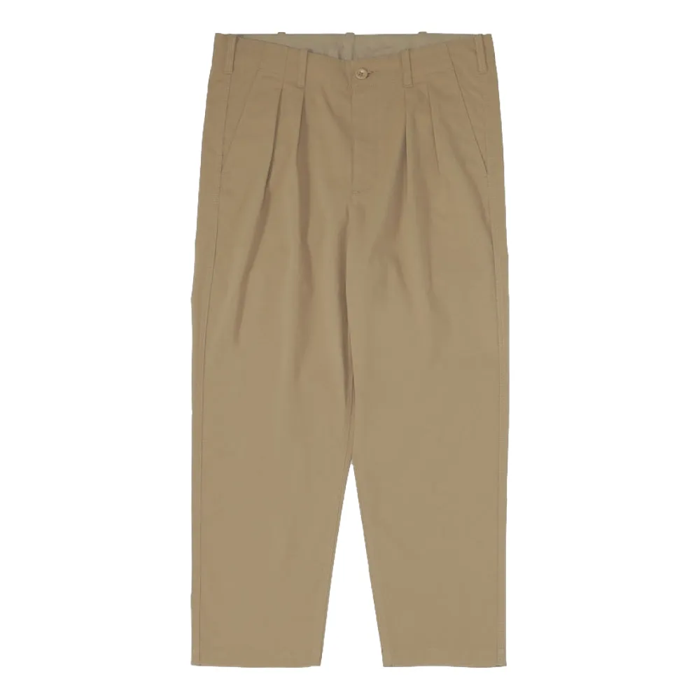 MADNESS POLYESTER CHINO PANTS-KHAKI