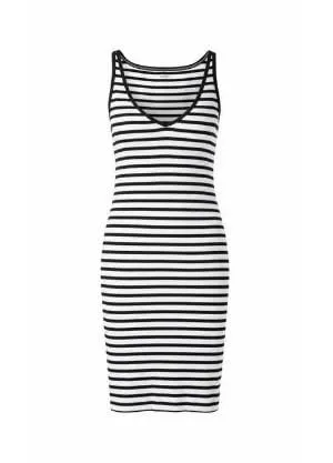 Marc Cain Collection Striped Dress  LC 21.24 J90 910