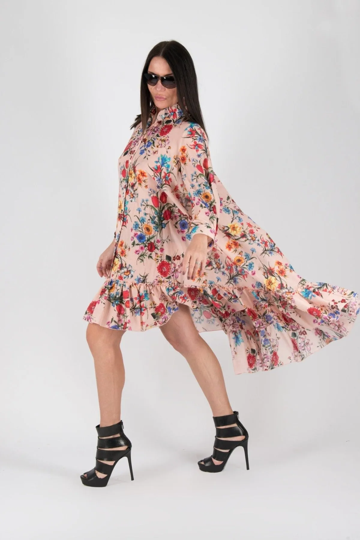 MARTINA Flounces Summer Dress