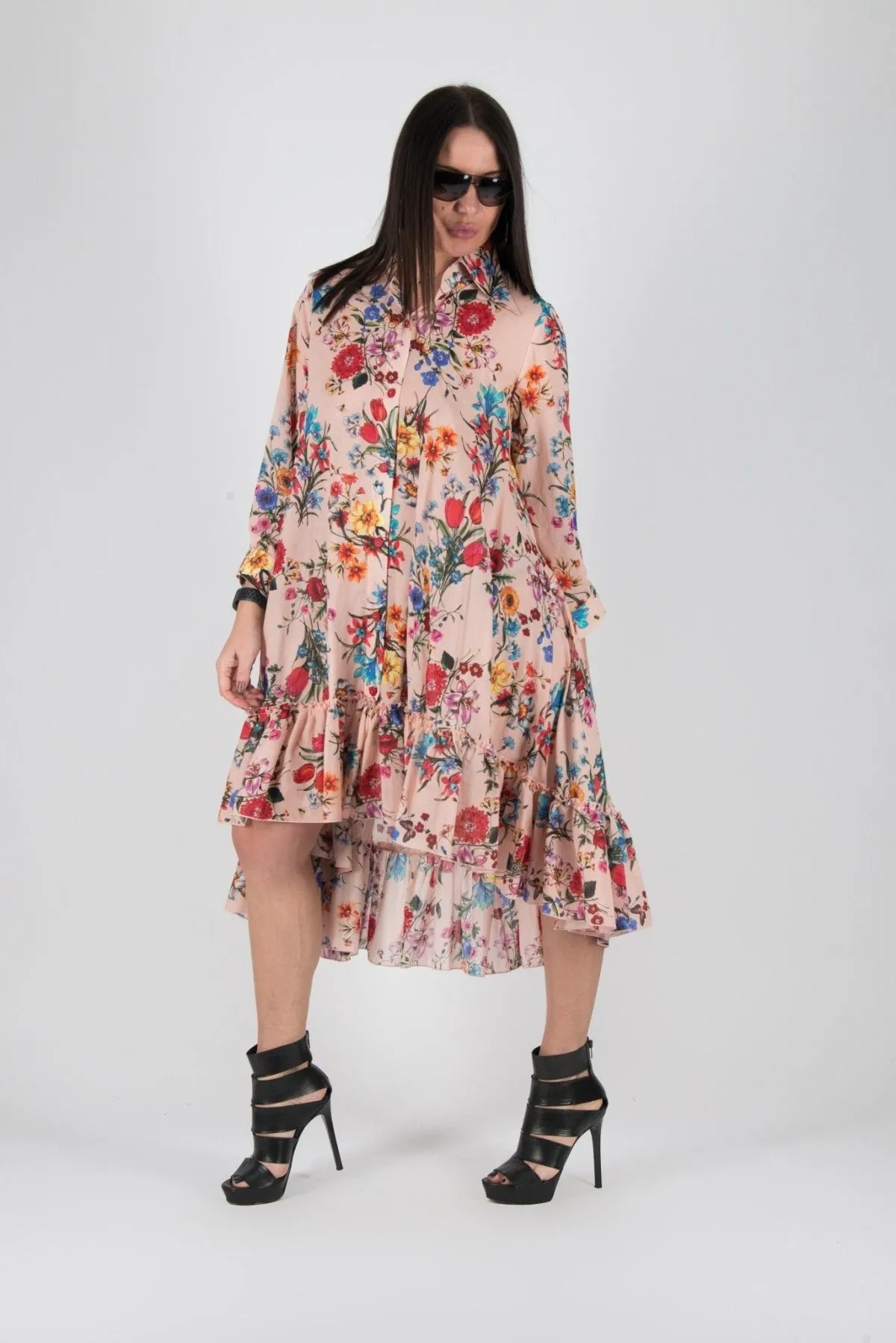 MARTINA Flounces Summer Dress