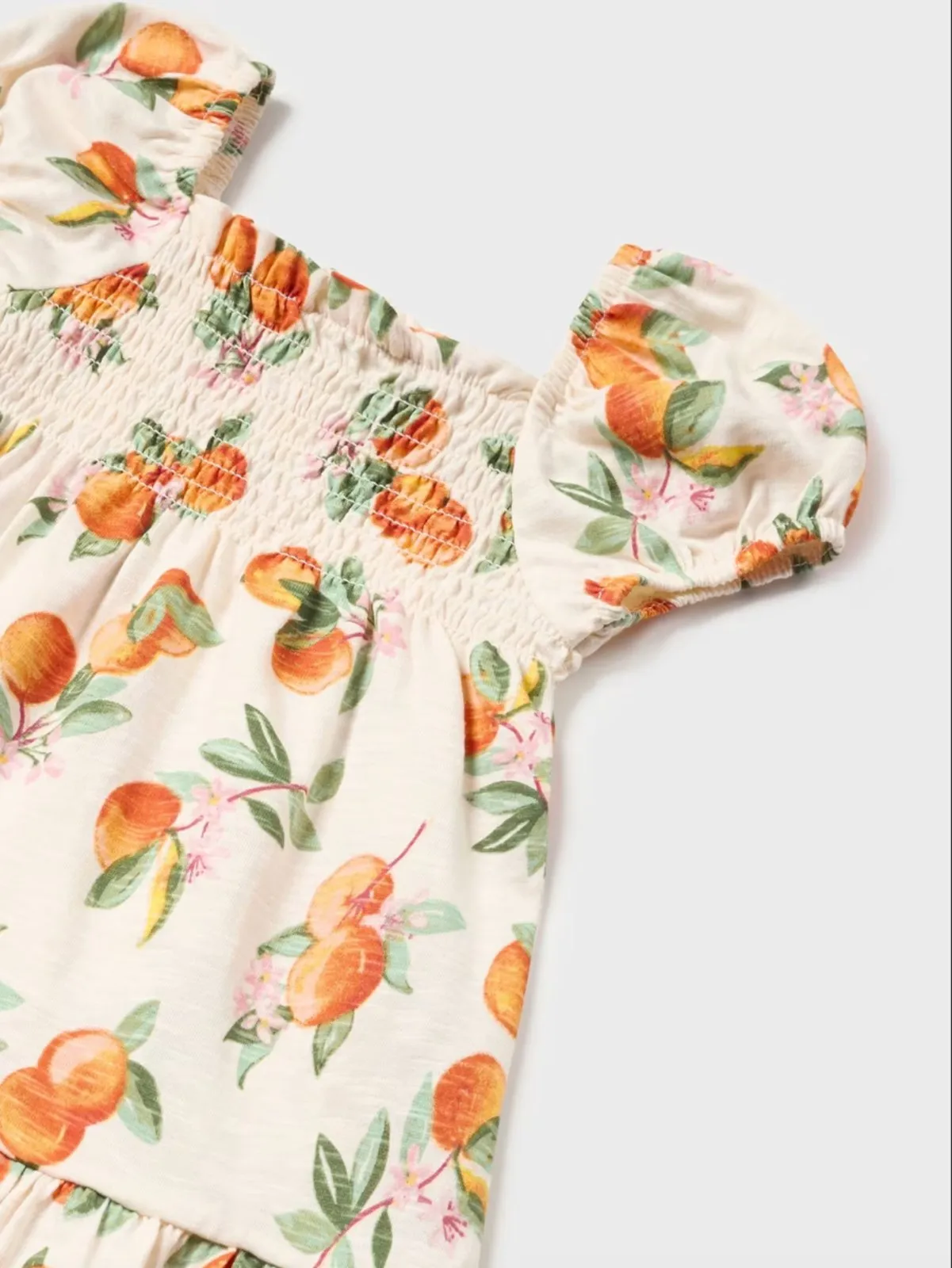 Mayoral Baby & Toddler Girls Tangerine Print Dress and Headband