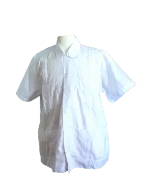Men's Classic Guayabera Short Sleeve-100% Cotton-Authentic Yucatan