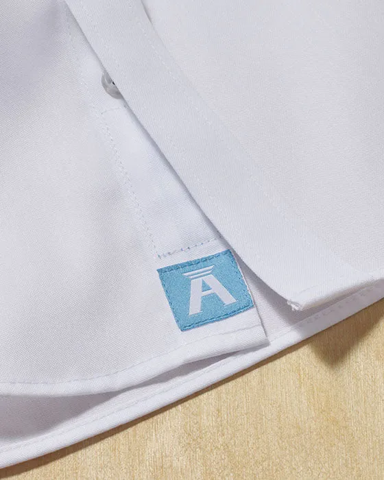 Mens Slim Fit Non Iron Cotton "Lite Pattern" Button Cuff Dress Shirt