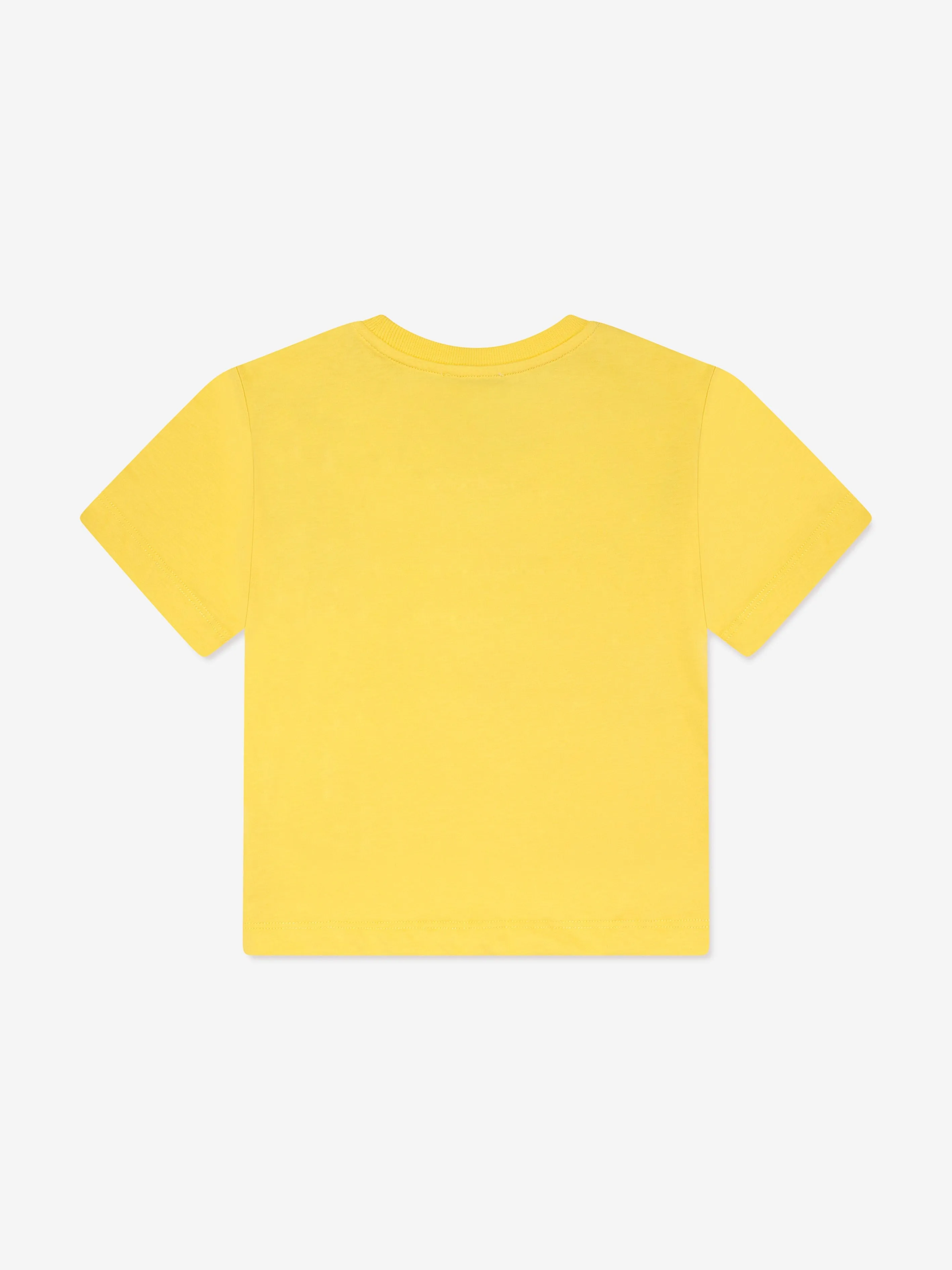 Moschino Kids Teddy Toy T-Shirt in Yellow
