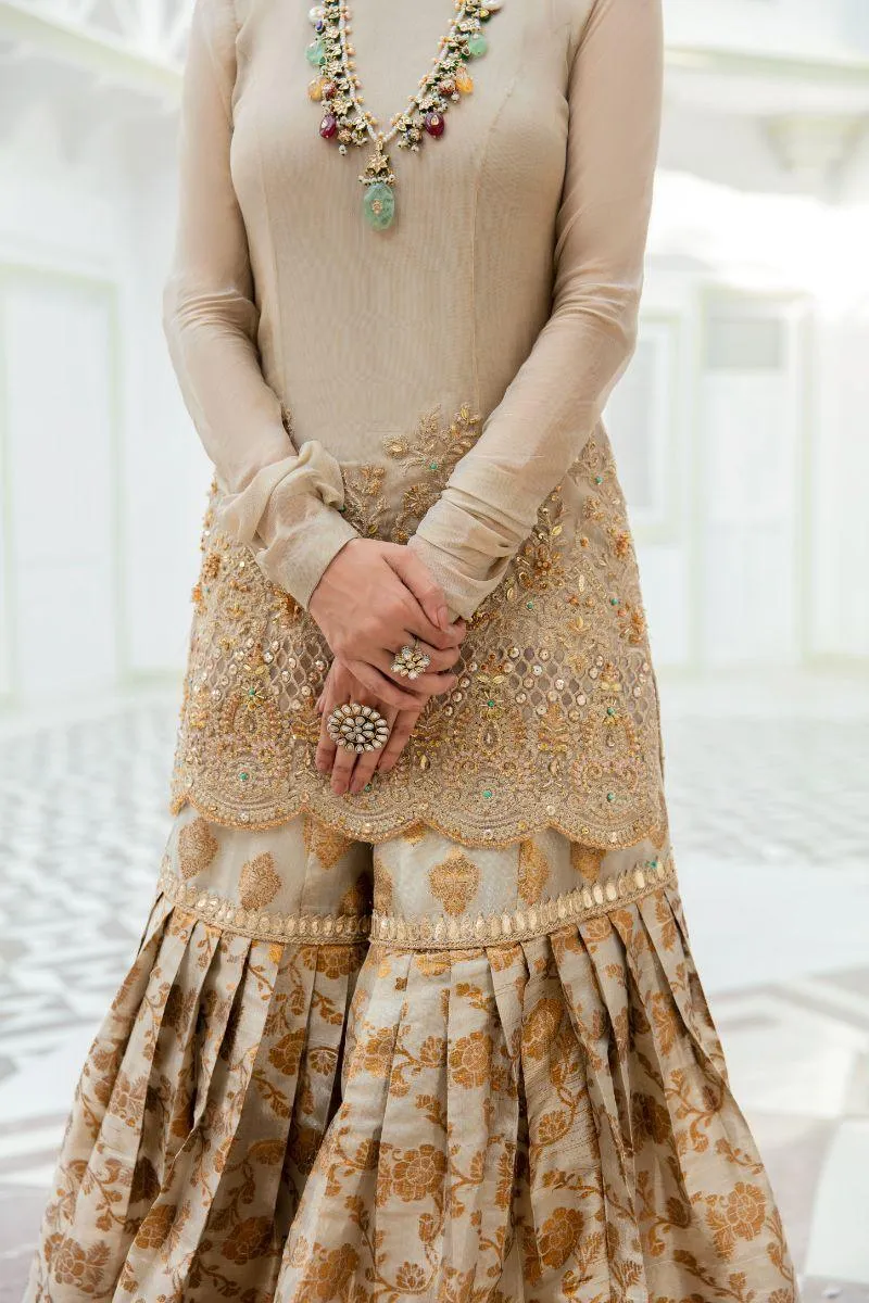 Musferah Saad - Majestic Opulence  - Masoori Chiffon - 3 Piece
