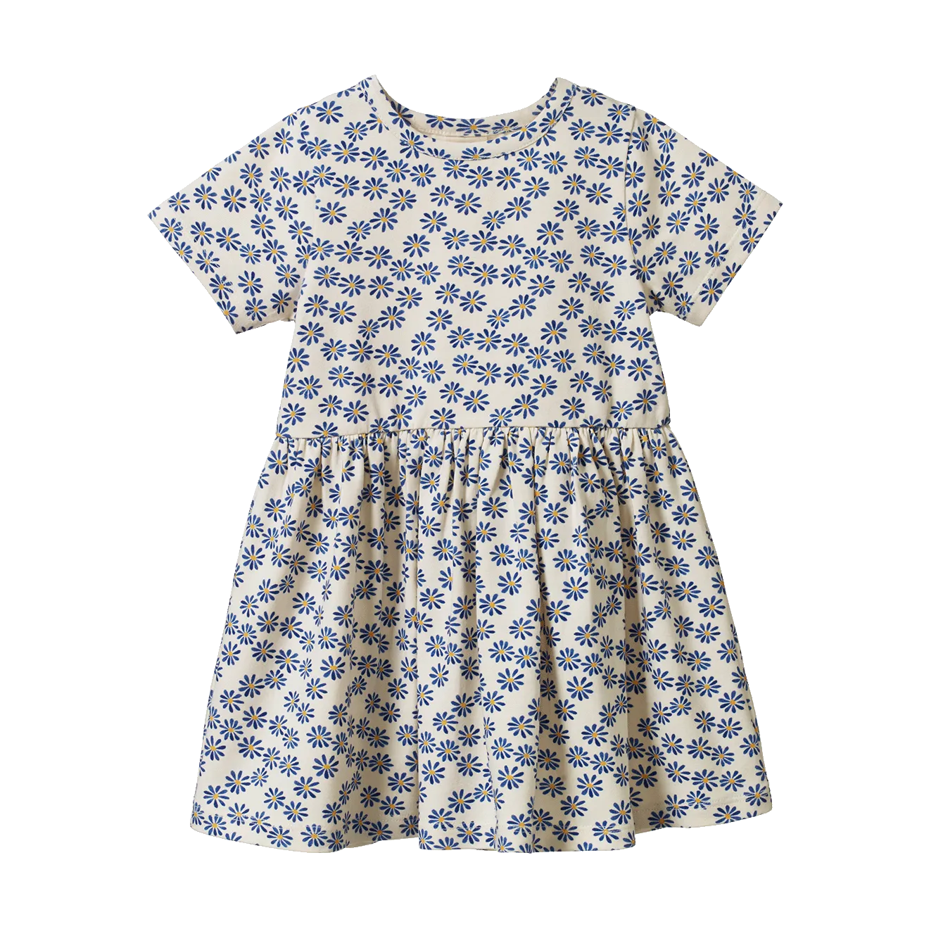 NATURE BABY SATURDAY DRESS DAISY DAZE MEADOW PRINT
