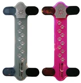 Nite Ize NDCC-03-09 LED Collar Cover, Gray/Pink :CD: QUANTITY: 1