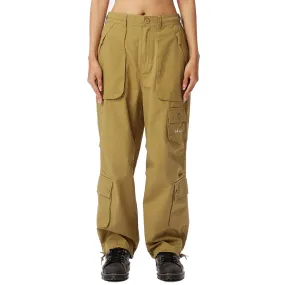 OBEY RAINE UTILITY CARGO PANT // OLIVE OIL