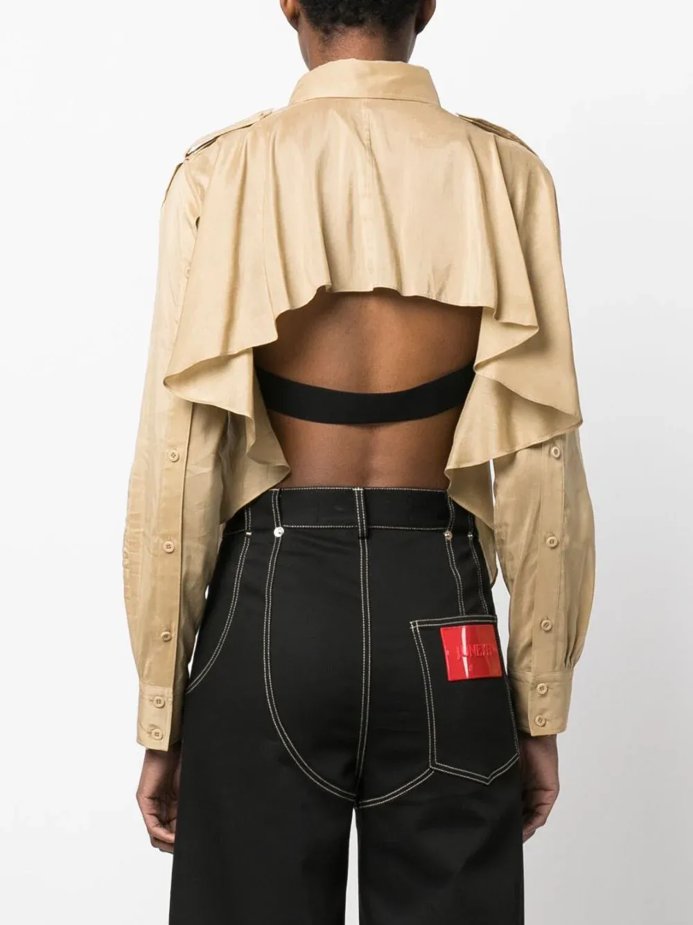 Open Back Shirt