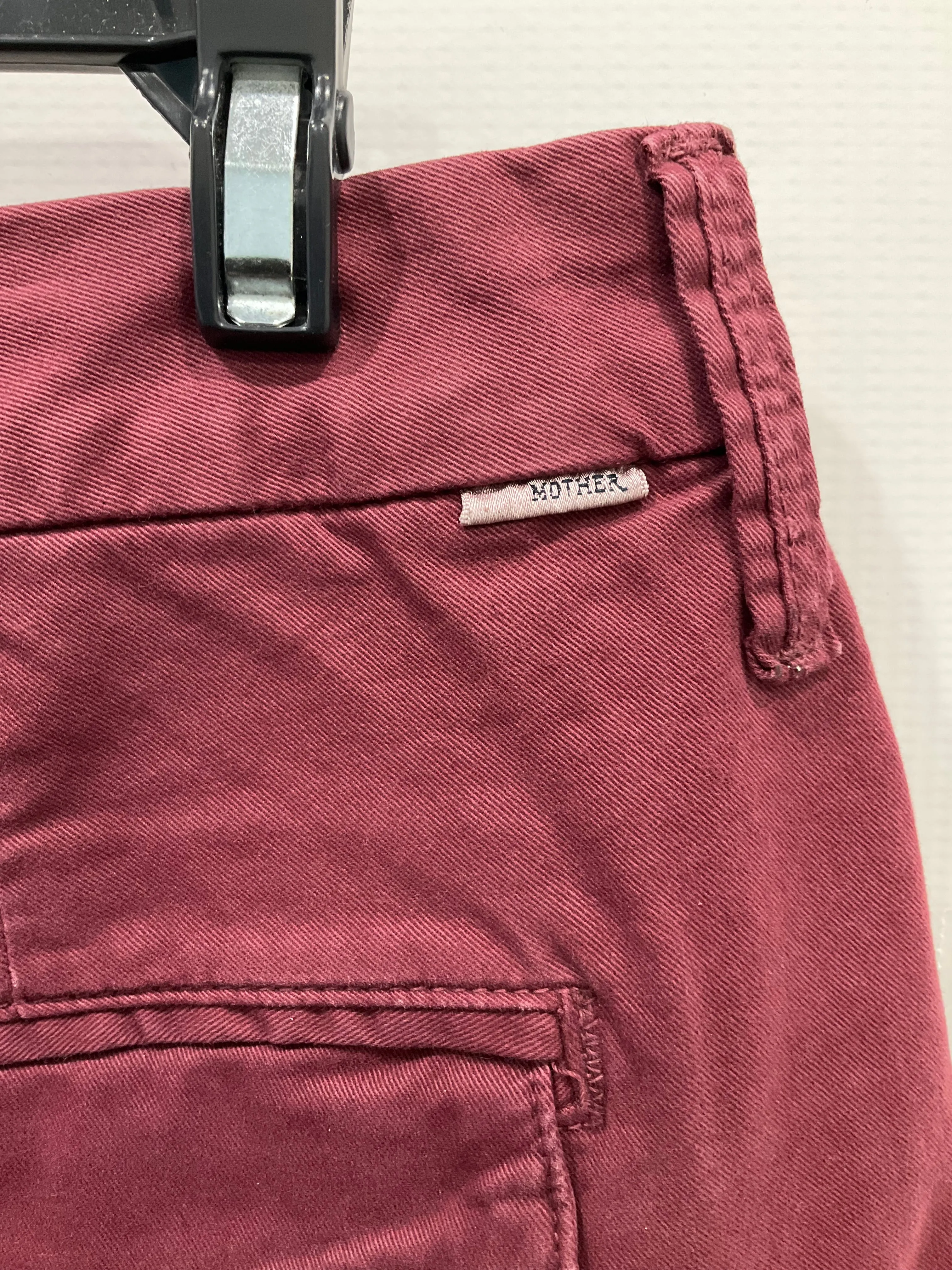 Pants Chinos & Khakis By Mother In Maroon, Size: 10