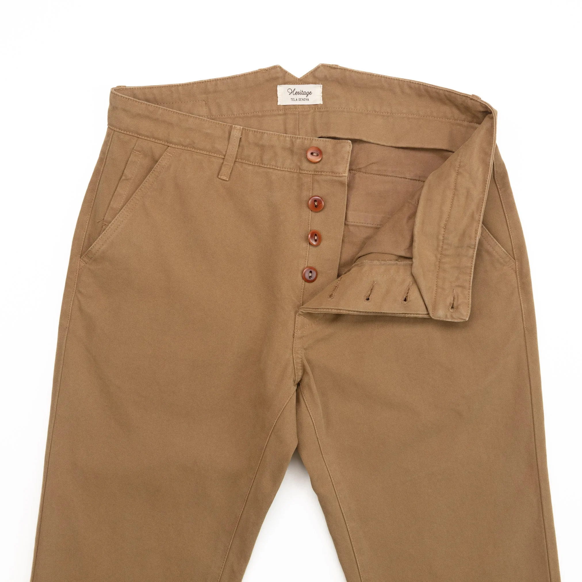Romolo Chinos in Tan
