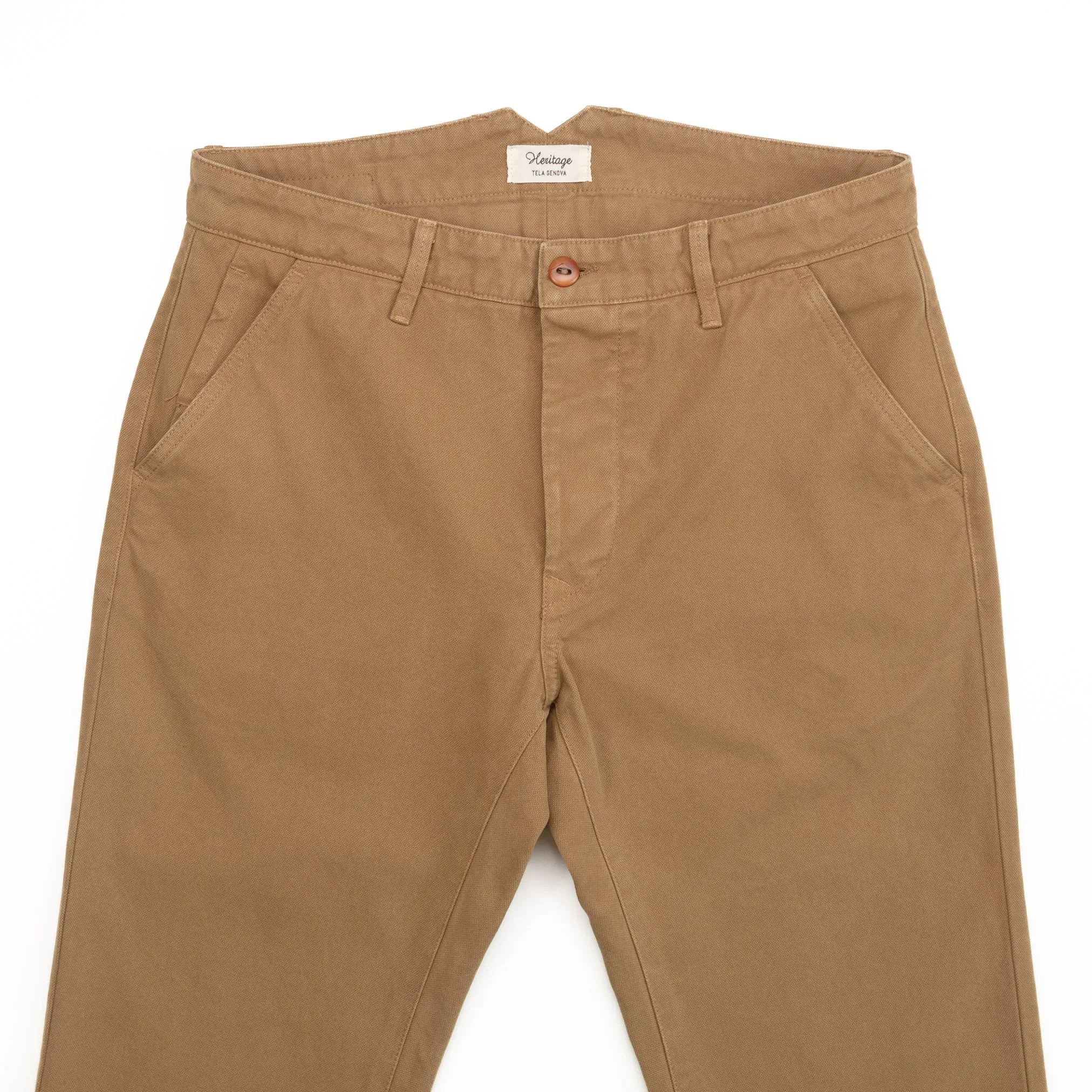 Romolo Chinos in Tan