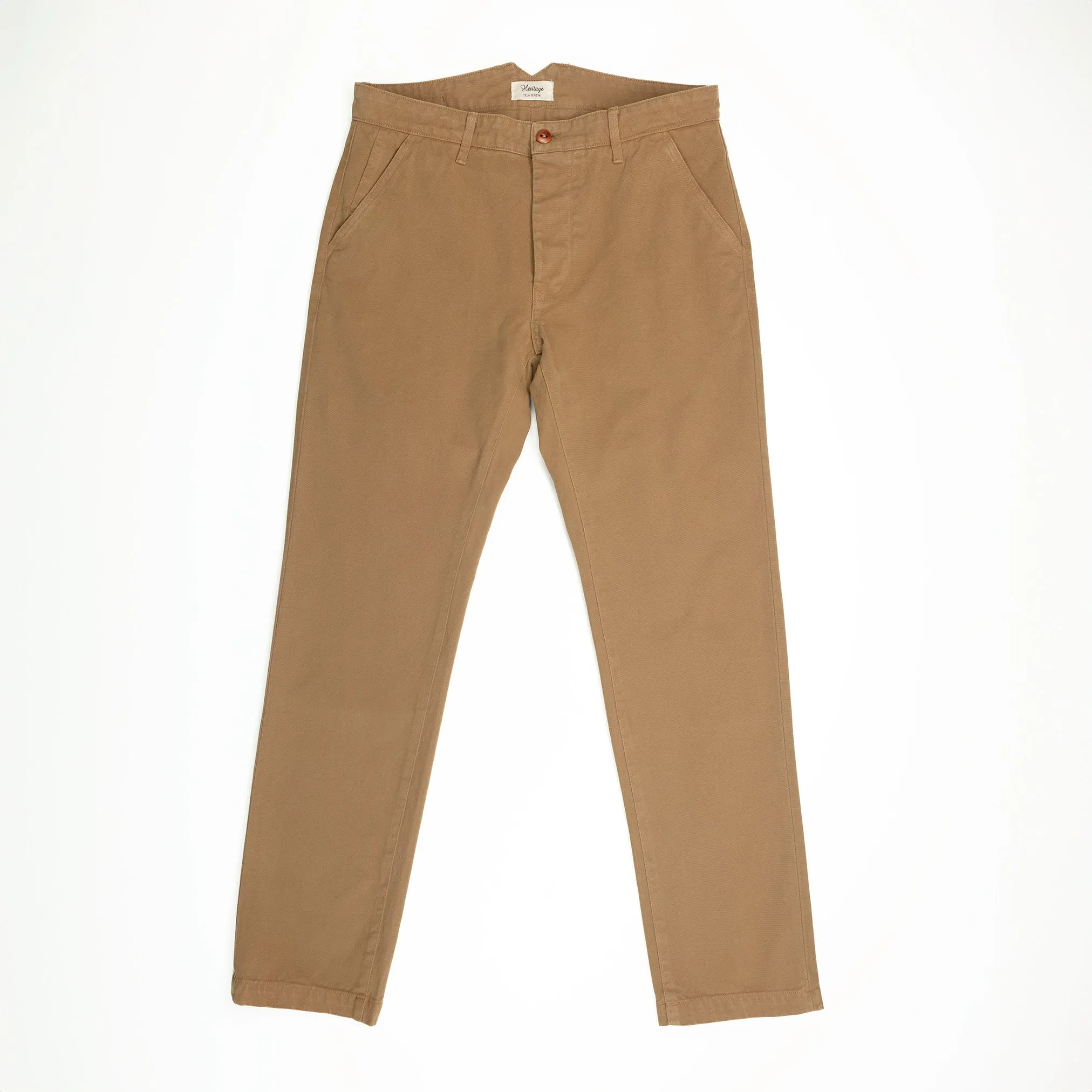 Romolo Chinos in Tan