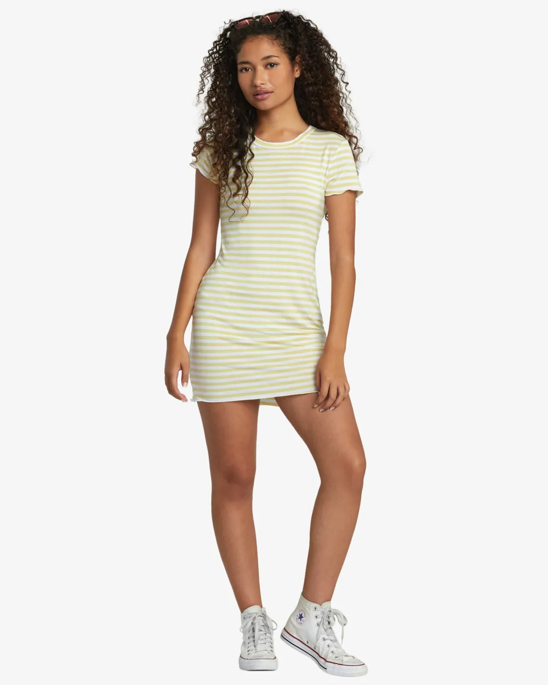 Rover Tee Dress - Golden