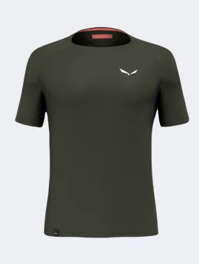 Salewa Pedroc Ptc Delta Men Hiking T-Shirt Green Dark Olive
