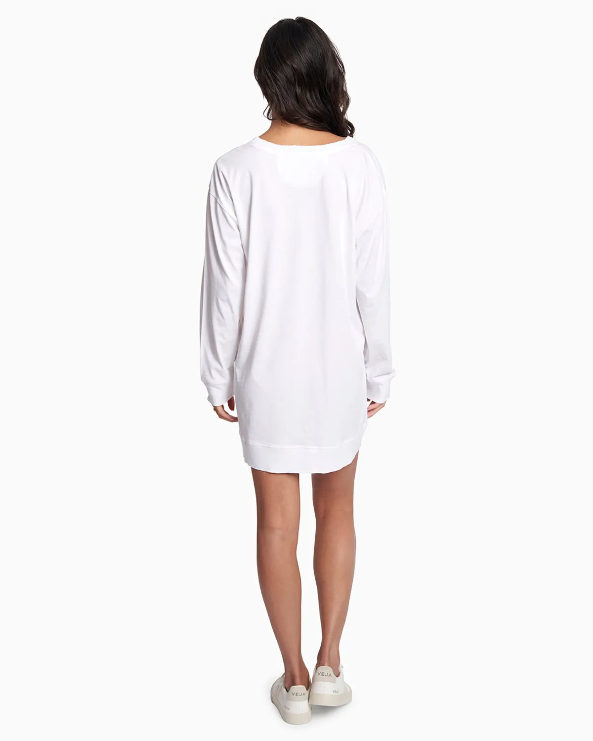Samata Long Sleeve Tee Shirt Dress