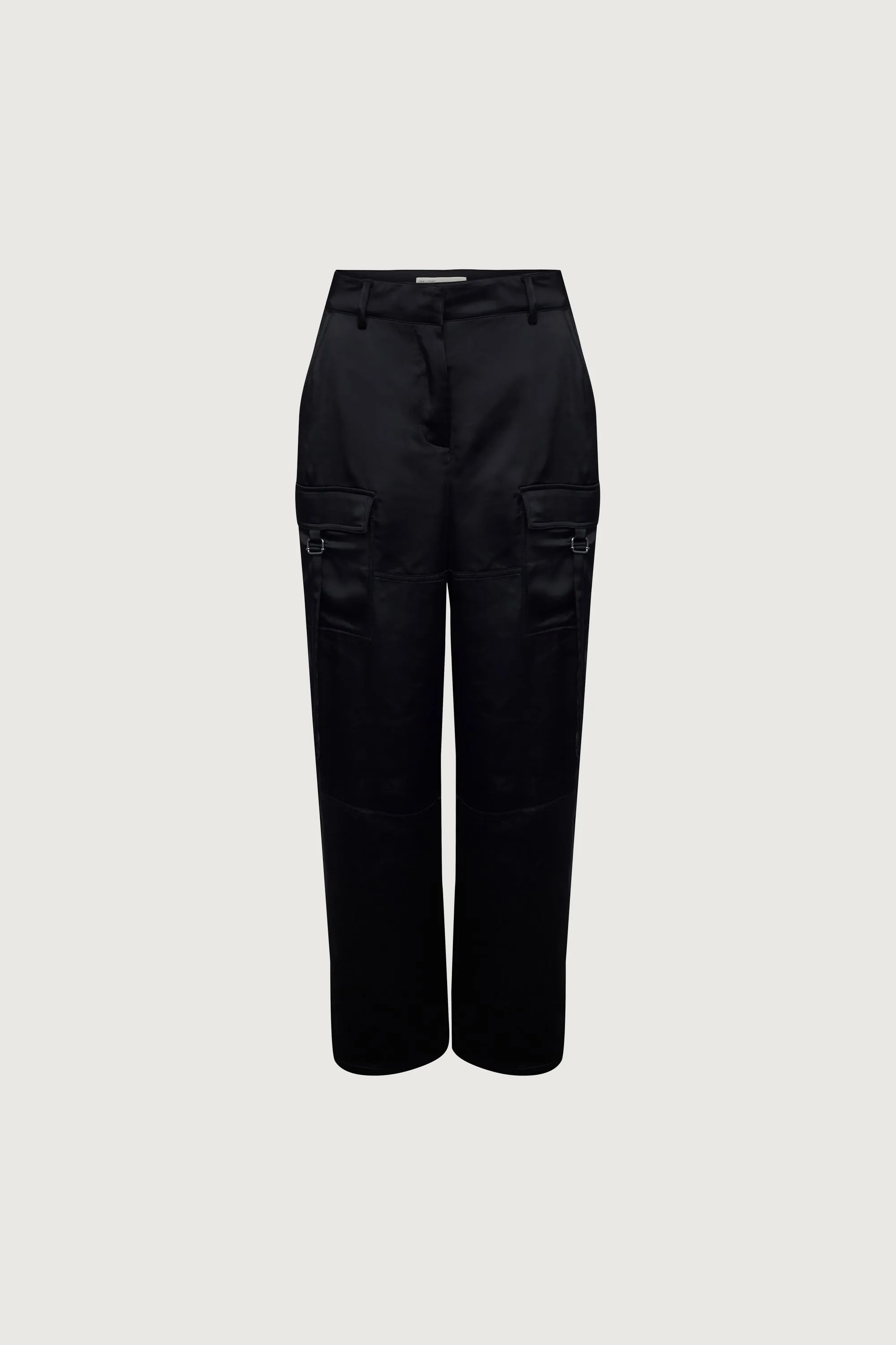 SATIN CARGO PANT