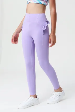 Scalloped Edge Ballet Leggings