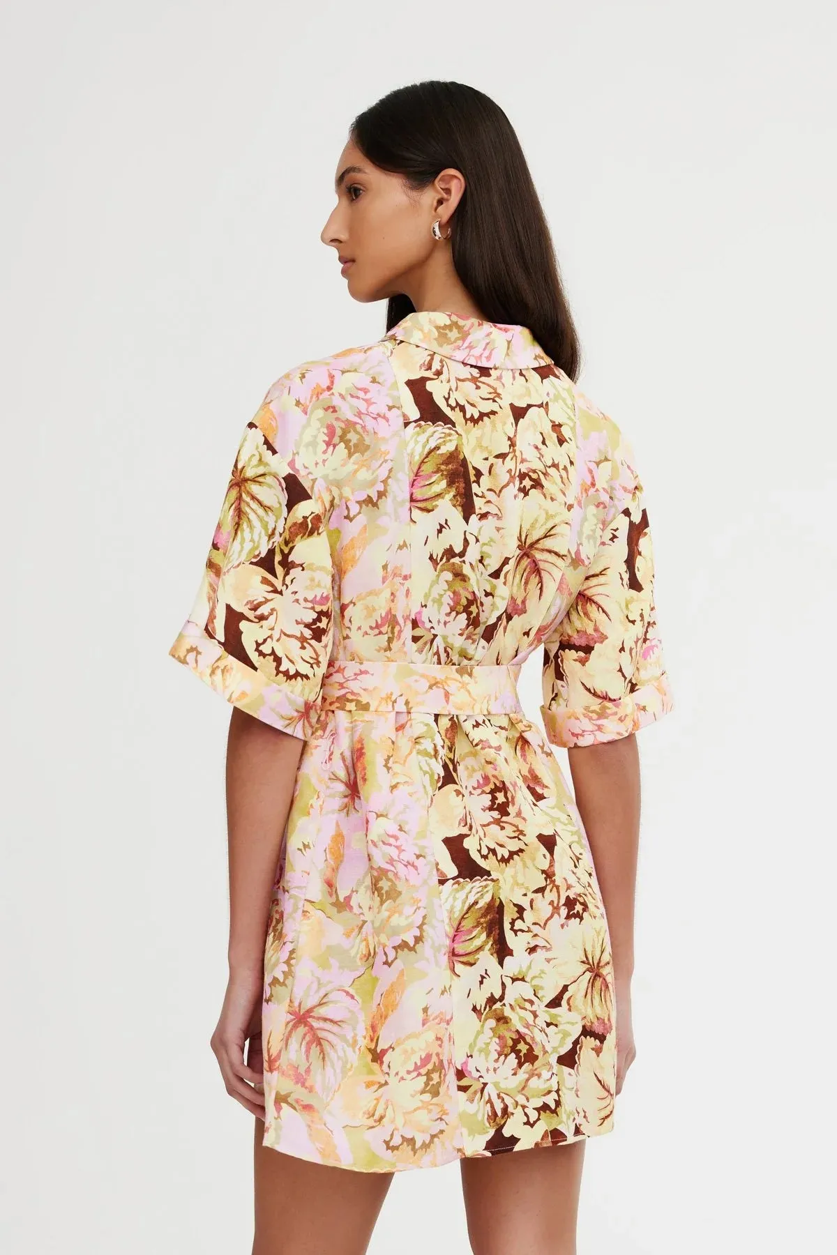 Significant Other Nicole Shirt Dress in Jungle Mix