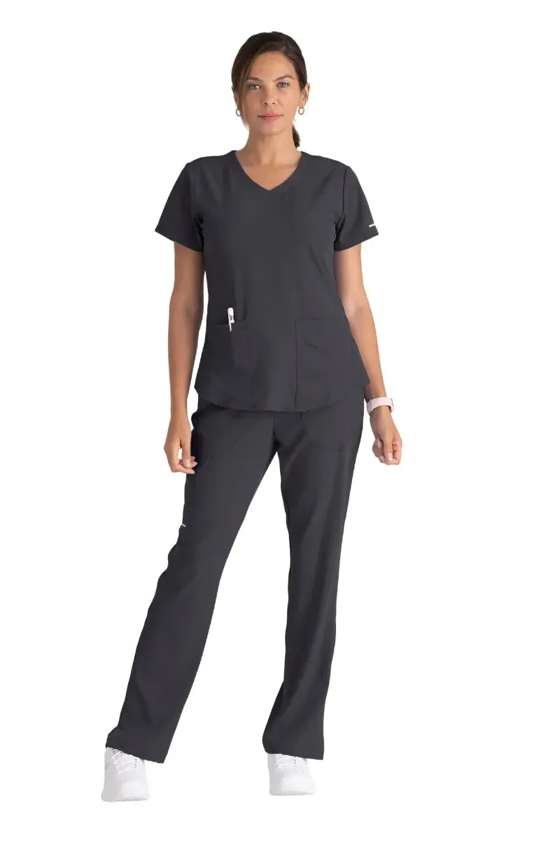 Skechers Women's Reliance Cargo Scrub Pants | Pewter